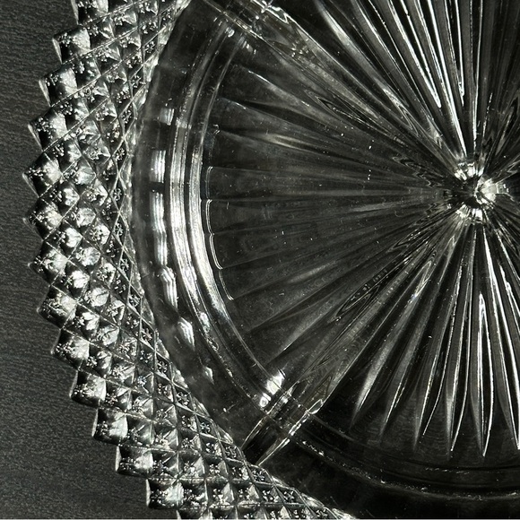 Anchor Hocking Miss America 4-Section Relish Dish - Clear Depression Glass - Picture 5 of 10